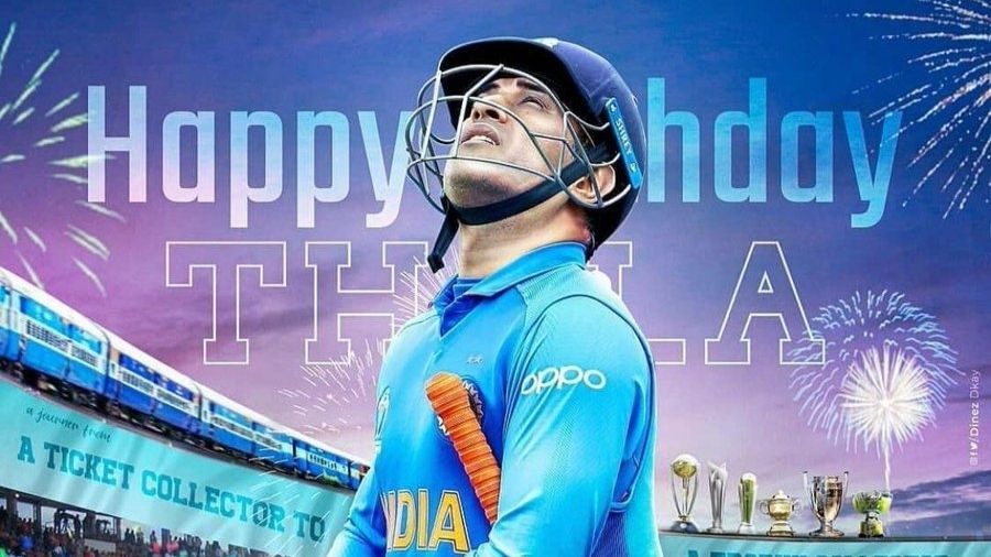 Happy Birthday MS Dhoni: CSKचा कर्णधार झाला 41 वर्षांचा, चाहत्यांनी ...